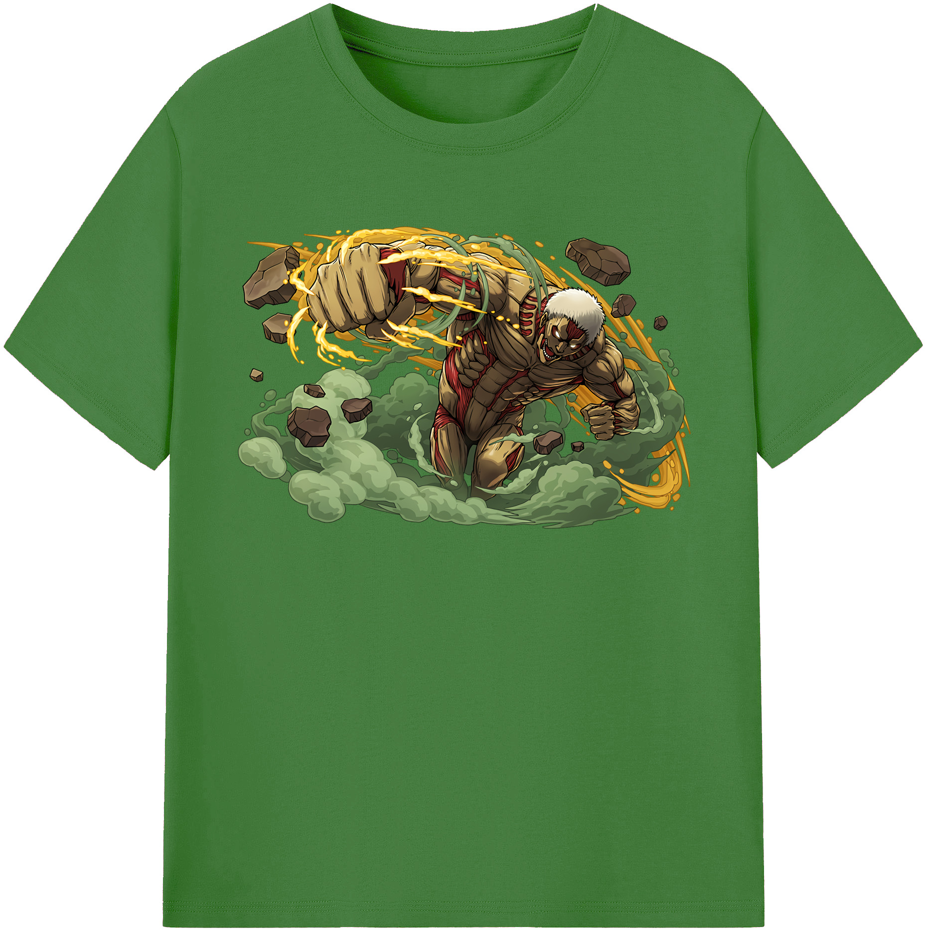 （画像用） 進撃の巨人 Attack on Titan レディースカジュアルプリントTシャツ（綿100％）